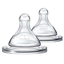 ChiccoDuo® 2-Pack Baby Bottle Nipples