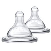 ChiccoDuo&reg; 2-Pack Baby Bottle Nipples