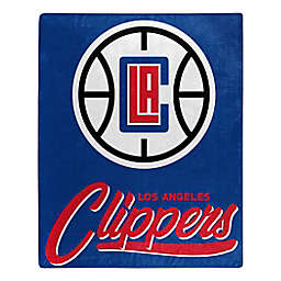 NBA Los Angeles Clippers Signature Raschel Throw Blanket