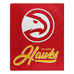 NBA Atlanta Hawks Signature Raschel Throw Blanket