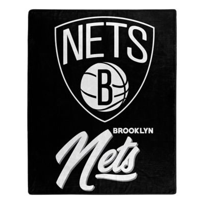 NBA Brooklyn Nets Signature Raschel Throw Blanket