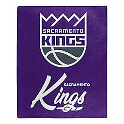 NBA Sacramento Kings Signature Raschel Throw Blanket