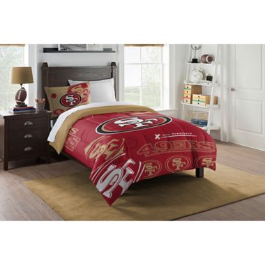 49ers bed set queen