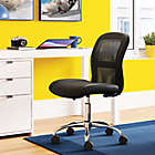 Alternate image 1 for Serta&reg; Faux Leather Swivel Essentials Office Chair in Black