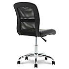 Alternate image 5 for Serta&reg; Faux Leather Swivel Essentials Office Chair in Black