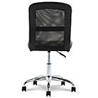 Alternate image 6 for Serta&reg; Faux Leather Swivel Essentials Office Chair in Black