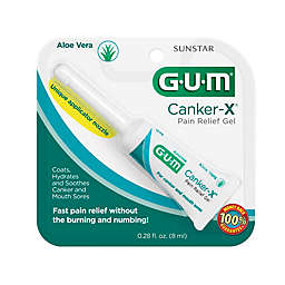 Sunstar GUM® Canker-X® 1.28 oz. Triple Action Pain Relief Gel