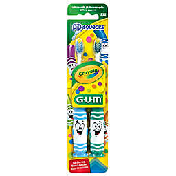 Sunstar GUM® Crayola® Pip-Squeaks 2-Pack Toothbrushes
