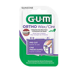 Sunstar GUM® Ortho Wax in Mint