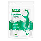 Alternate image 0 for Sunstar GUM&reg; Professional Clean 90-Count Flossers with Extra Strong Floss in Mint