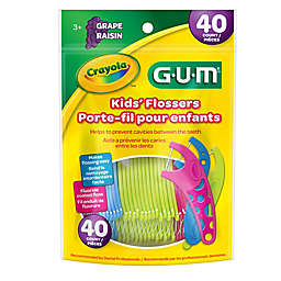 GUM® Crayola™ 40-Count Kids' Flossers