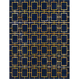Marilyn Monroe® Deco Glam 8' x 10' Area Rug in Navy/Gold