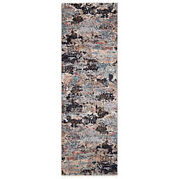 Concord Global Trading Celeste Abstract 2'3 x 7'3 Runner in Brown