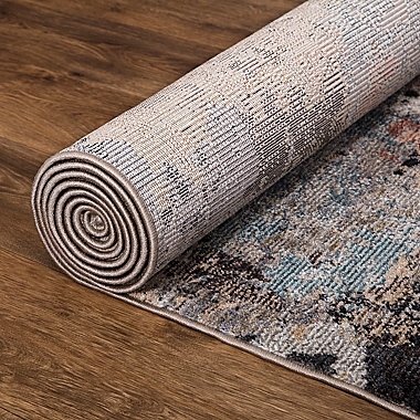 Concord Global Trading Celeste Abstract 5&#39;3 x 7&#39;3 Area Rug in Brown. View a larger version of this product image.