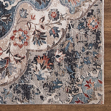 Concord Global Trading Capella 2&#39;3 x 7&#39;3 Medallion Runner Rug. View a larger version of this product image.
