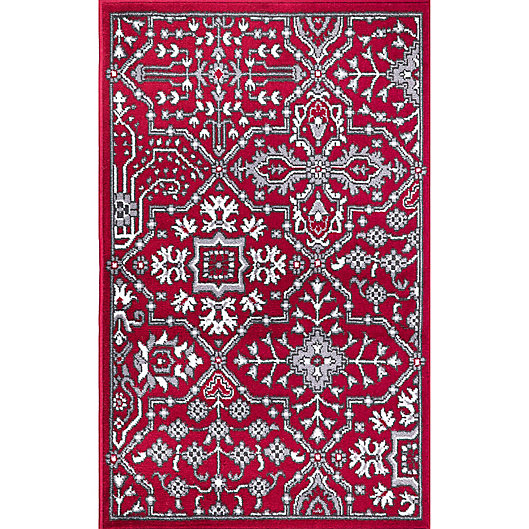 Alternate image 1 for Concord Global Trading Jefferson Athens 2'7 x 4'1 Area Rug in Red