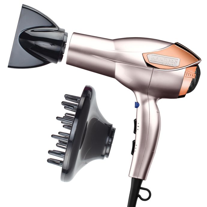 Infinitipro By Conair Hair Dryer In Rose Gold Bed Bath Beyond