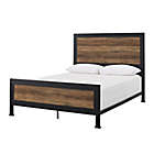Alternate image 5 for Forest Gate Holter Industrial Modern Queen Bed in Rustic Oak