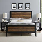 Alternate image 6 for Forest Gate Holter Industrial Modern Queen Bed in Rustic Oak