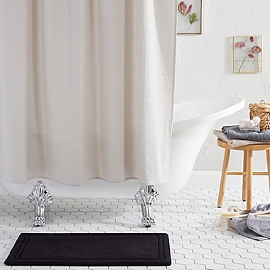 Simply Essential&trade; Memory Foam 17&quot; x 24&quot; Bath Mat in Tuxedo. View a larger version of this product image.