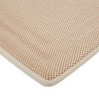 Alternate image 3 for Simply Essential&trade; Memory Foam 17&quot; x 24&quot; Bath Mat in Sand