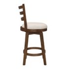 Alternate image 5 for Bee &amp; Willow&trade; Ladder Back Swivel Counter Stool in Walnut