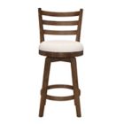 Alternate image 4 for Bee &amp; Willow&trade; Ladder Back Swivel Counter Stool in Walnut