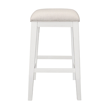 Bee &amp; Willow&trade; Backless Counter Stool in White. View a larger version of this product image.