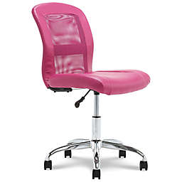 Serta® Faux Leather Swivel Essentials Office Chair in Pink