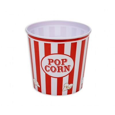 Harvest 4.5-Liter Jumbo Popcorn Tub in Red/White