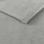 Alternate image 3 for True North by Sleep Philosophy Soloft Plush King Sheet Set in Grey