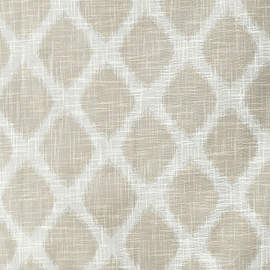 Blakesly Printed Ikat 95-Inch Grommet Top Room Darkening Curtain Panel in Taupe (Single). View a larger version of this product image.