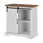 Alternate image 7 for Forest Gate&trade; Wheatland Modern Farmhouse Sliding Door Accent Cabinet in White/Brown
