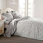 Alternate image 4 for Peri Home Chenille Rose Full/Queen Comforter Set in Grey