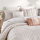 Alternate image 4 for Peri Home Clipped Floral 3-Piece King Comforter Set in Natural