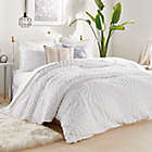 Alternate image 1 for Peri Home Chenille Medallion 3-Piece Full/Queen Comforter Set in White