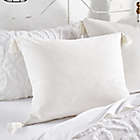 Alternate image 1 for Peri Home Tassel European Pillow Sham in White