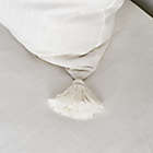 Alternate image 2 for Peri Home Tassel European Pillow Sham in White