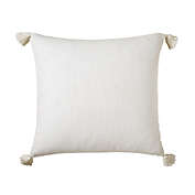 Peri Home Tassel European Pillow Sham in White