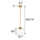 Alternate image 4 for Design House Gracelyn Pendant Light in Satin Gold