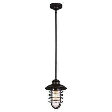 Design House Stevenson Pendant Light in Bronze. View a larger version of this product image.