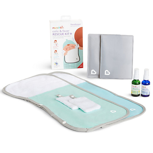 Alternate image 1 for Munchkin® TheraBurpee™ 8-Piece Colic and Fever Rescue Kit with Essential Oils