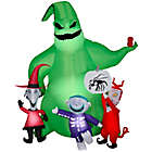 Alternate image 0 for Gemmy Oogie Boogie with Creatures 7-Foot Airblown&reg; Inflatable Halloween Lawn Decoration