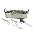Alternate image 0 for Our Table&trade; 6-Piece Stainless Steel Roaster Set