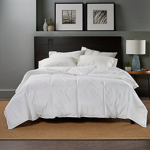 Alternate image 1 for Nestwell™ Light Warmth Down Alternative Twin Comforter in White