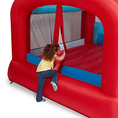 Radio Flyer&reg; Backyard Inflatable Bouncer in Red. View a larger version of this product image.