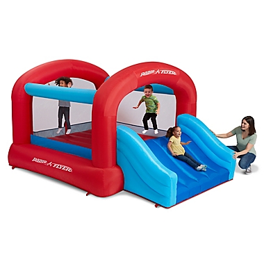 Radio Flyer&reg; Backyard Inflatable Bouncer in Red. View a larger version of this product image.