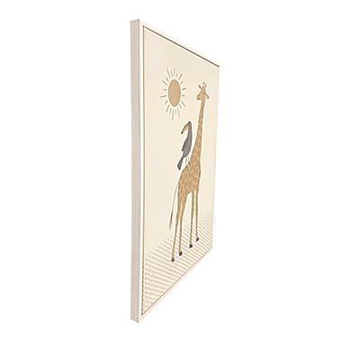 Marmalade&trade; Elephant & Giraffe 20-Inch x 30-Inch Framed Canvas Art (Set of 2). View a larger version of this product image.