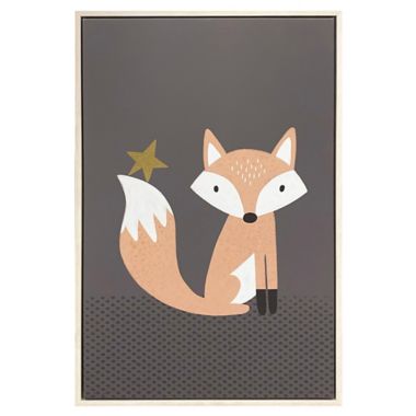 Marmalade&trade; Sloth & Fox 20-Inch x 30-Inch Framed Canvas Art (Set of 2). View a larger version of this product image.