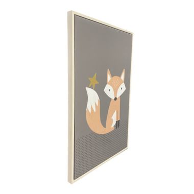 Marmalade&trade; Sloth & Fox 20-Inch x 30-Inch Framed Canvas Art (Set of 2). View a larger version of this product image.